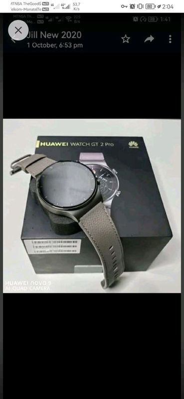 Brand new gt2pro &amp; Huawei watch 3 with esim activated