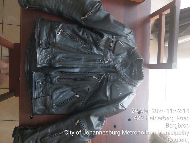 London leather biker jacket