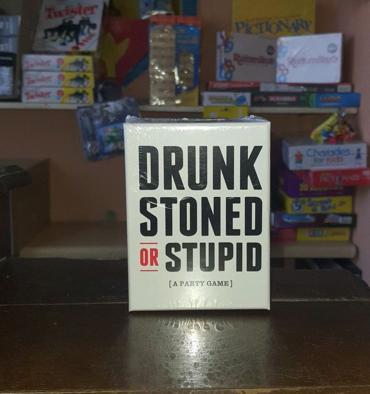 Drunk, Stoned or Stupid Card Game Brand New