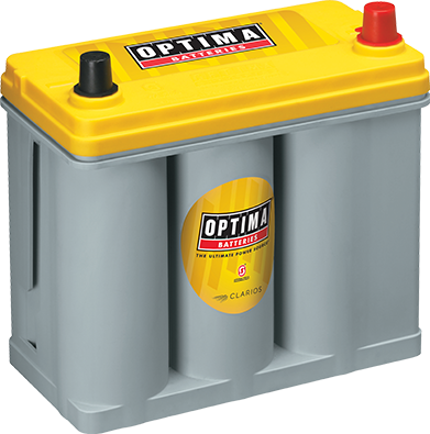 Optima Yellow Top Y12v 38ah 460cca AGM Battery RHP