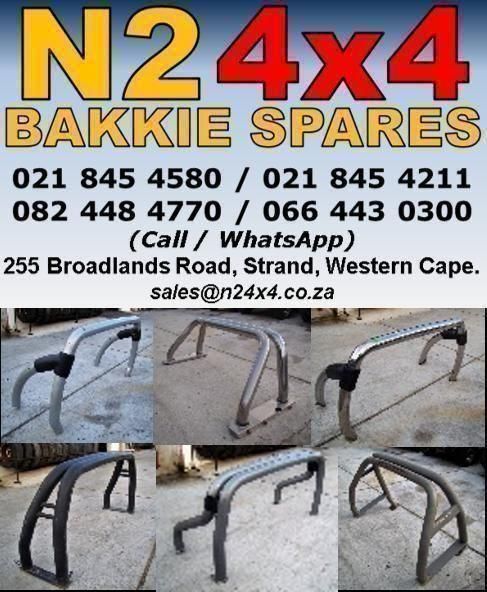ROLL BARS for most Make &amp; Model Single Cab Double Cab 4x2 4x4 BAKKIES.|op|493