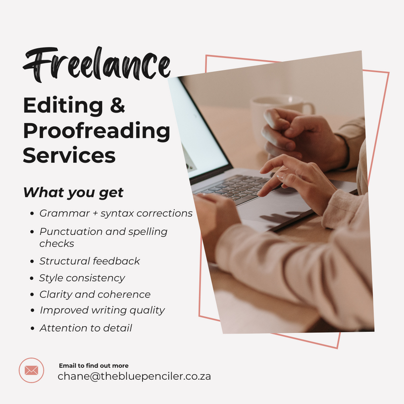 Freelance Editing and Proofreading Services
