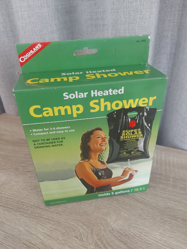 New Solar Camping Shower