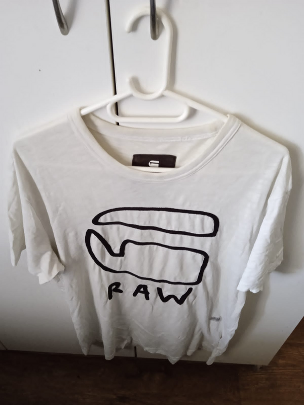g star raw embroidery t-shirt