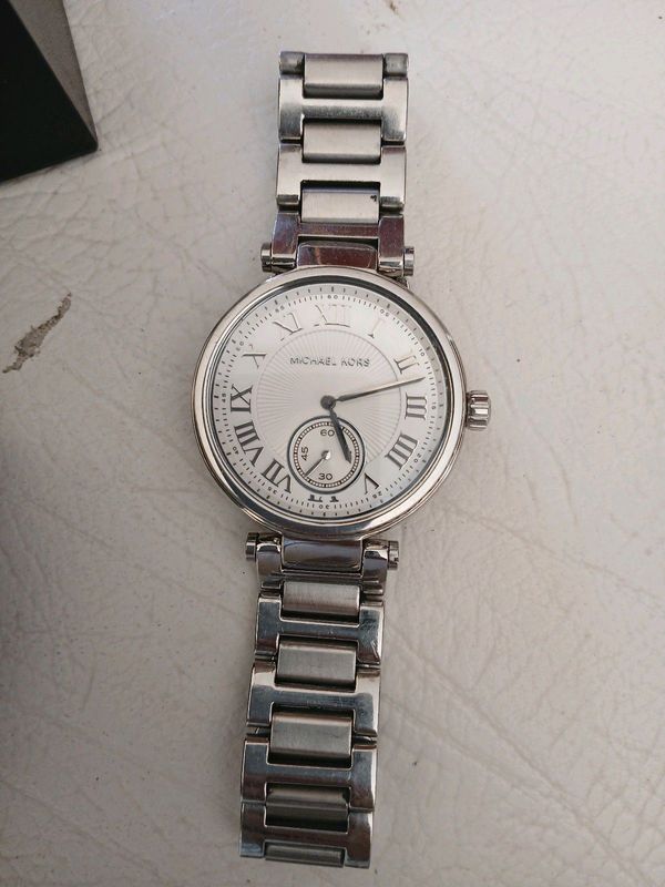 Silver Michael Kors Watch R1500