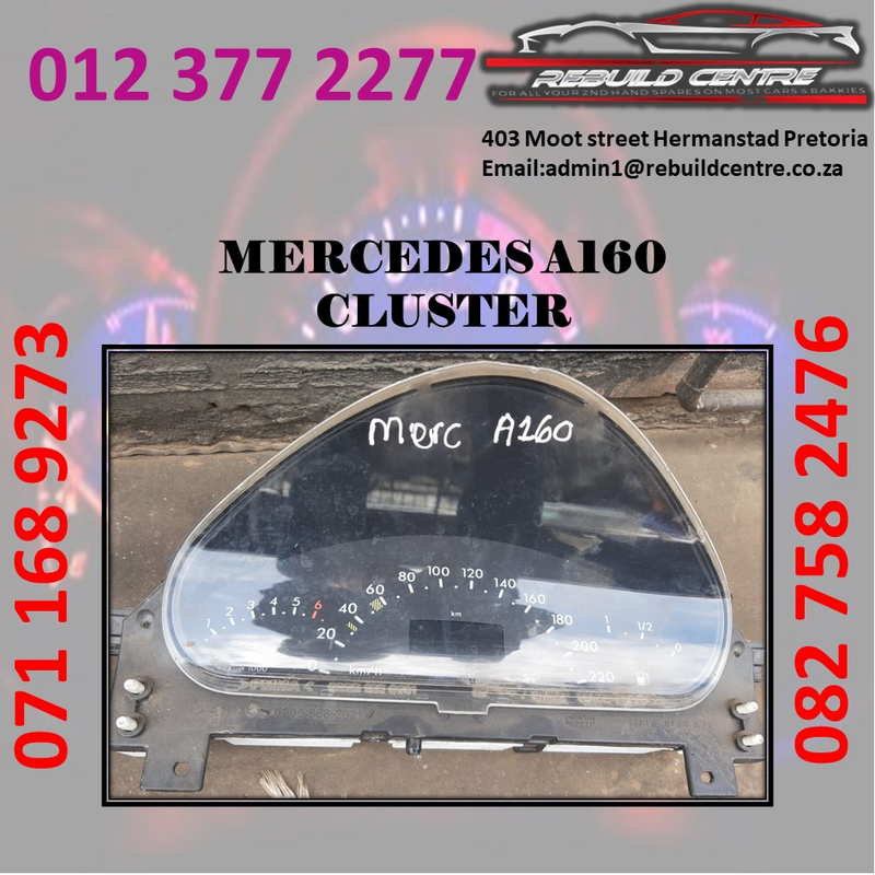 Mercedes A160 Cluster