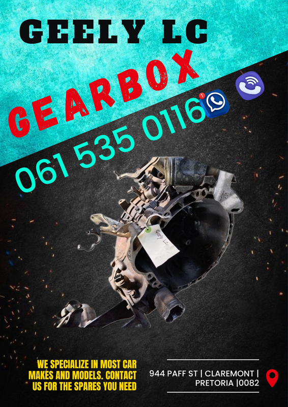 Geely LC gearbox R5000 Call me 061 535 0116