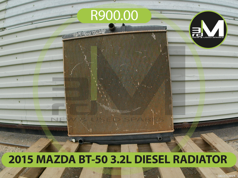 2015 MAZDA BT-50 3.2L DIESEL RADIATOR R900 MV0462