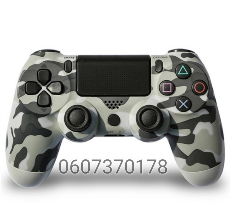 PS4 Wireless Controller V2 - Grey Camo Colour (Brand New)