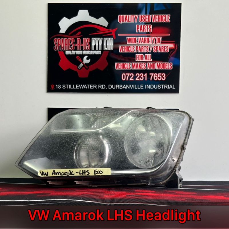 VW Amarok LHS Headlight for sale