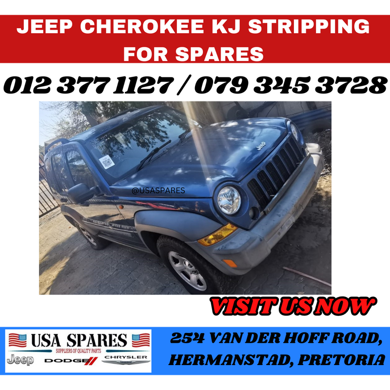 Jeep Cherokee KJ Stripping for Spares