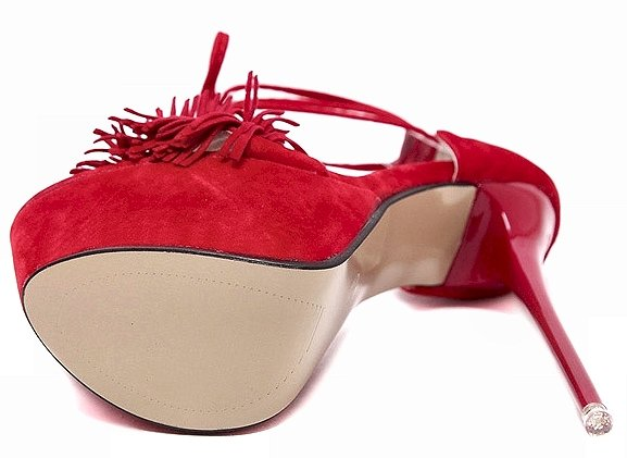 Gezina: Shoes - D-Orsay - heel platform - stiletto