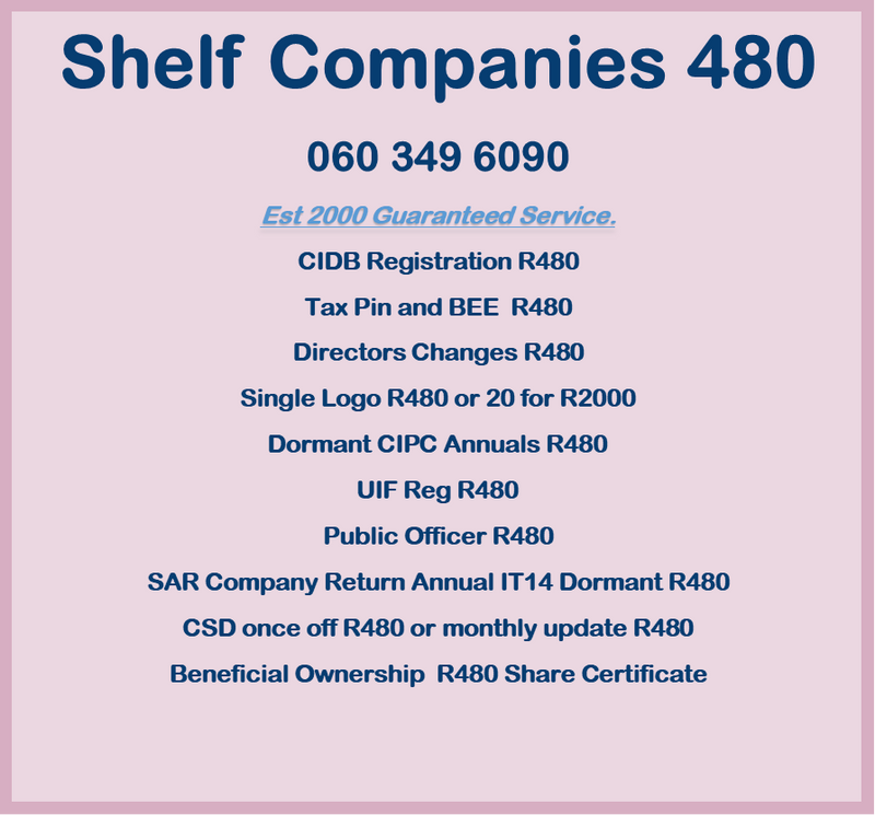 Shelf Companies 2022 R5000