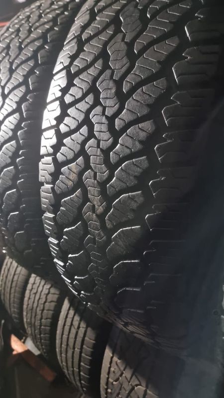 2 x 255/55/R19 GENERAL GRABBER AT 3 TYRES CONDITION 95% TREAD LIFE CALL PAUL 0632489024 IS AVAILABLE
