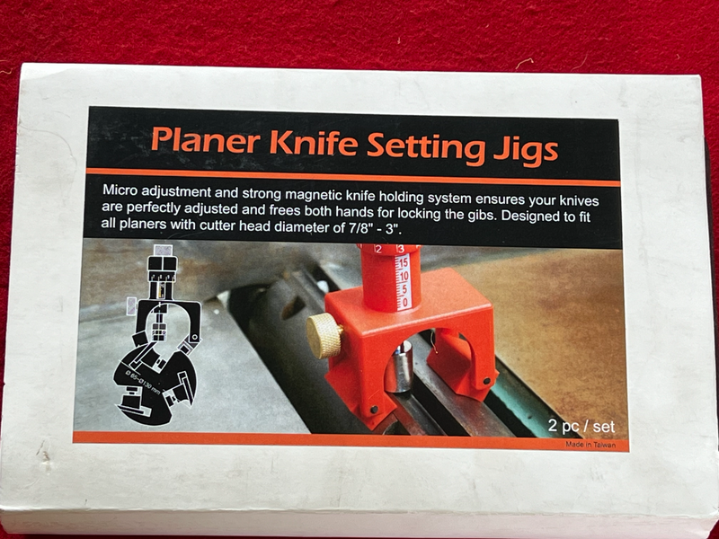 Premium Woodworking Tool - Magnetic Planer Knife Setting Jig