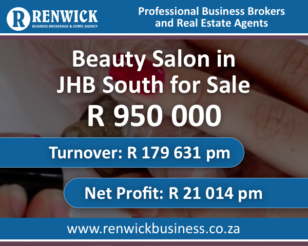 Business for Sale: Beauty Salon