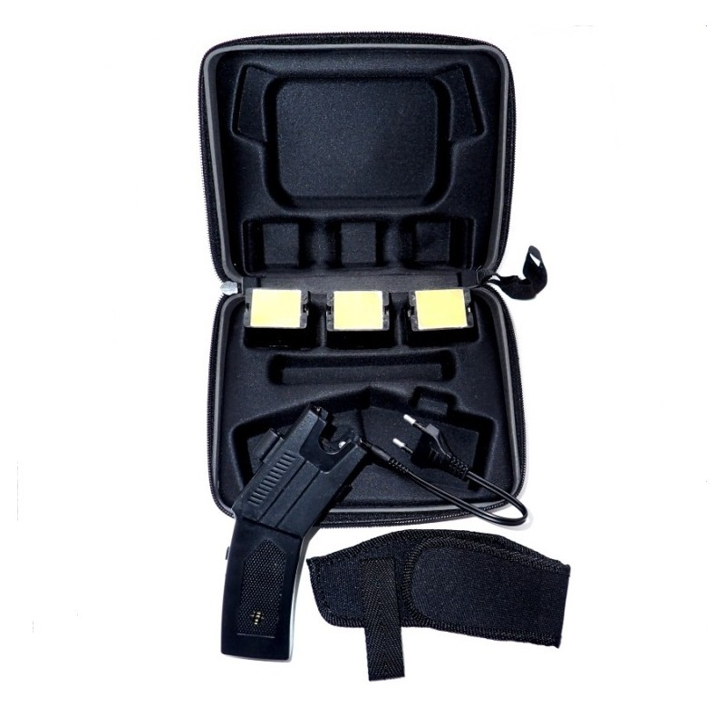 Electric Stun Shock Self Defence Device Kit. It Launches A Barbed Probe Projectile. Brand New Items.