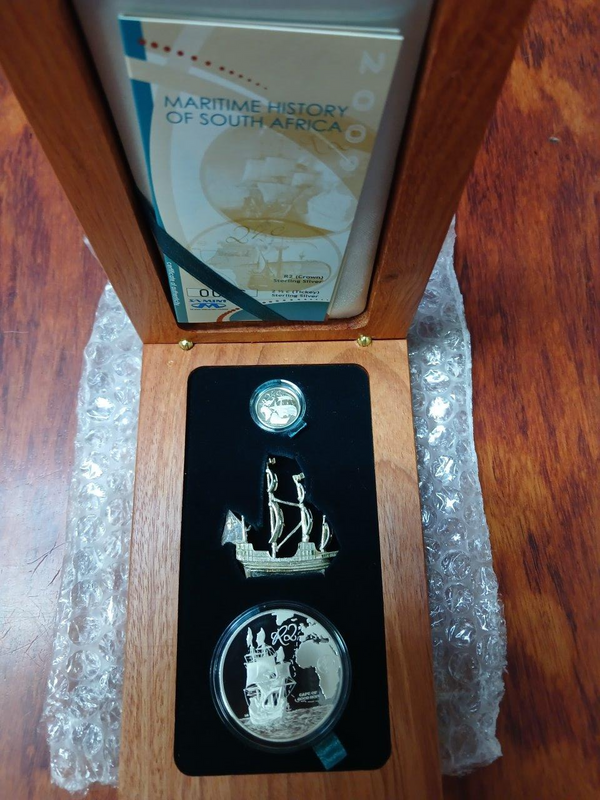 2009 Maritime History of South Africa Proof Silver
