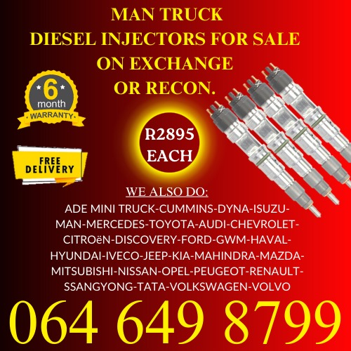Man Truck diesel injectors for sale