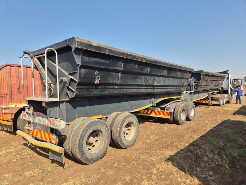 SA TRUCKBODIES 45 CUBE SIDE TIPPER LINK 2013