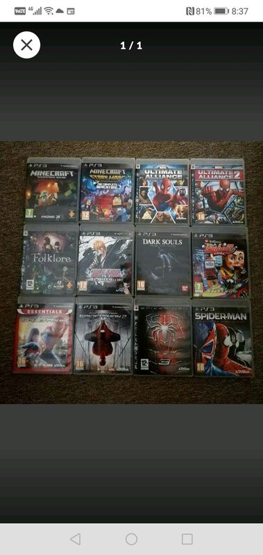 PS3 Games for Sale.