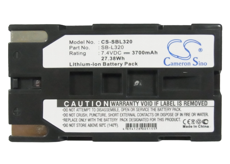 Camera Battery CS-SBL320 for SAMSUNG SB-L320 etc.