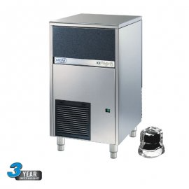 IMB0046 ICE MAKER BREMA - 46kg PER 24HRS - GOURMET CUBE - SELF CONTAINED