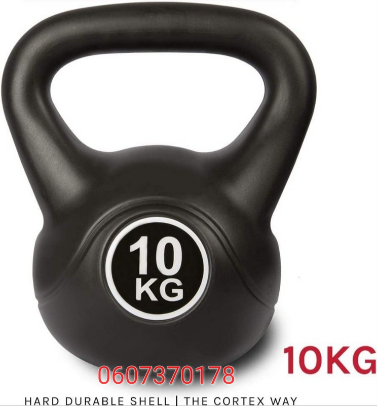 Kettlebell Cortex Standard 10kg Kettlebell - Gym Weight - Standard Kettle Bell 10kg (Brand New)