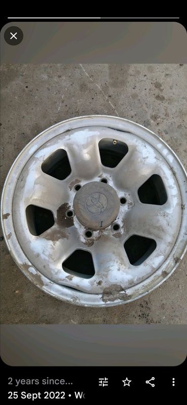 Toyota hilux rims