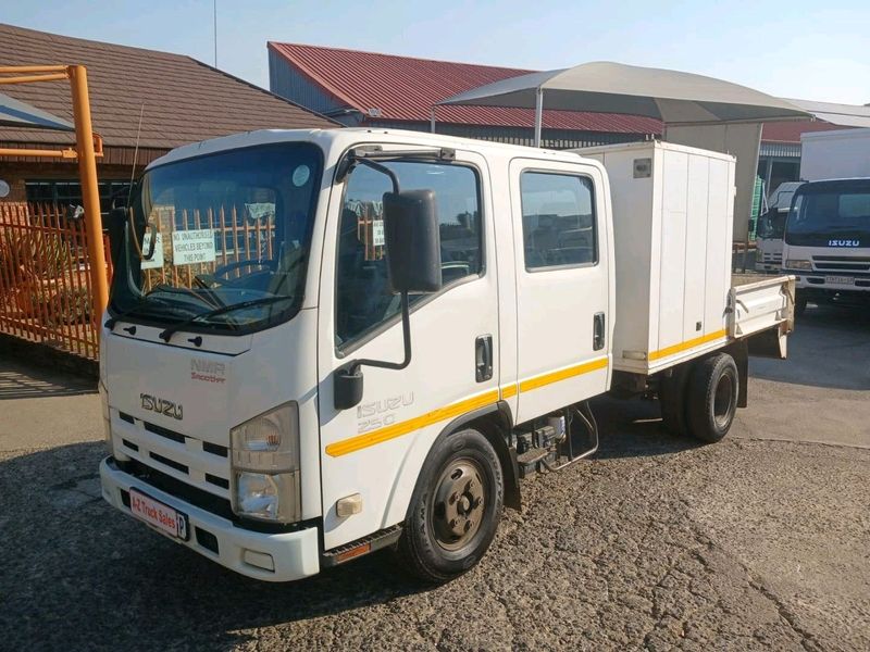 2013 Isuzu NMR250 Crew Cab 2.5Ton Dropside