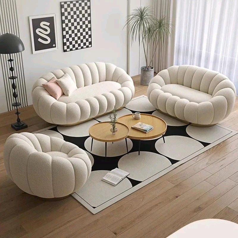 European Minimalist Living room Sofas set