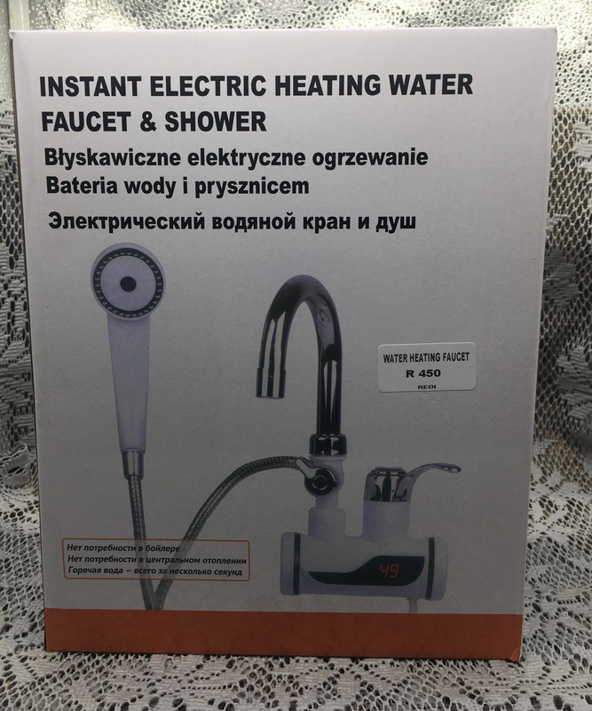 INSTANT ELECTRIC HEATING WATER FAUCET &amp; SHOWER
