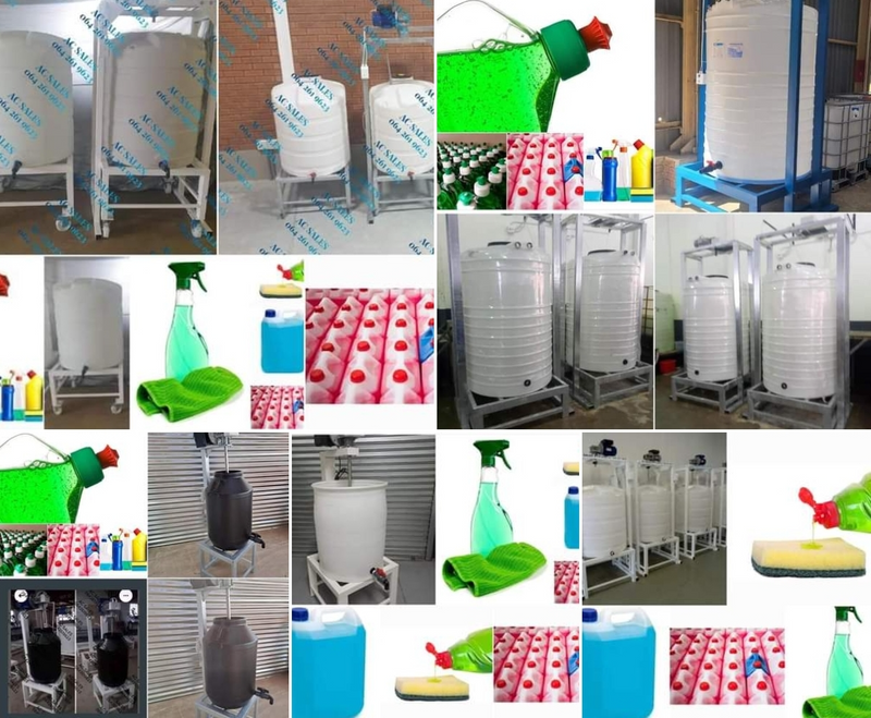 Start your own business manufacturing detergents and washing powder