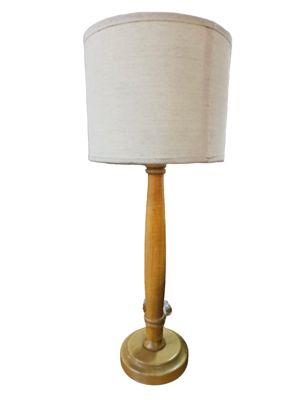 Solid Pine Table lamp 41x16x16xm