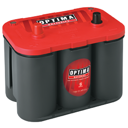 Optima Red Top 12v 50ah 815CCA Battery - Maiden Electronics Battery Fitment Centre