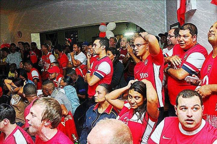 Arsenal Fans in Cape Town