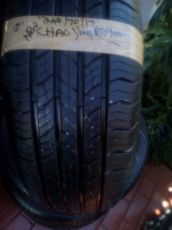 Set of CHAO tyres 245/70/17 Brand new!!!