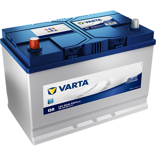 Varta G8H/650 12v 90Ah 690/720cca LHP Car Battery