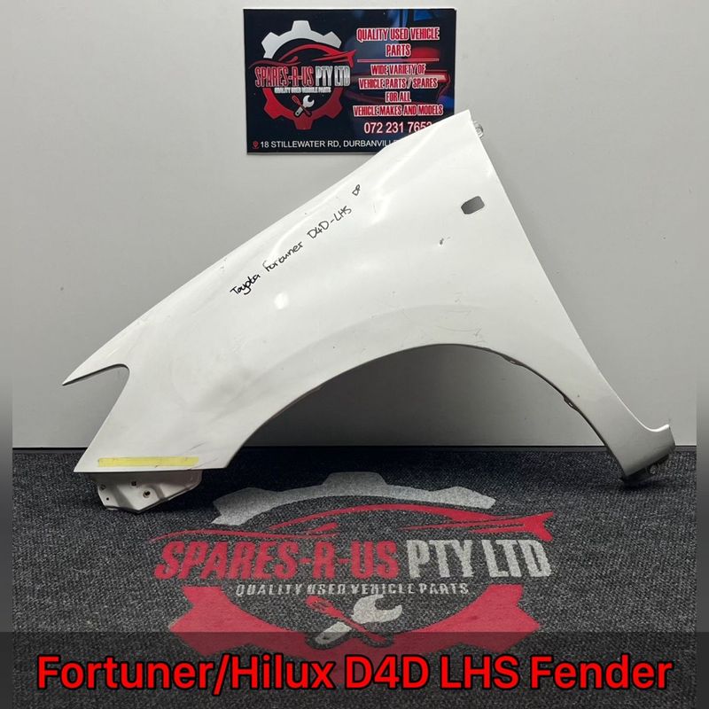 Fortuner/Hilux D4D LHS Fender for sale