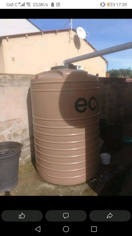1890 LITRE ECCO WATER TANK SWAP FOR A PHONE