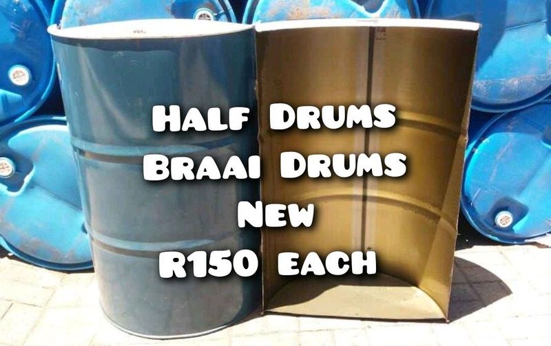 Half Braai Drums