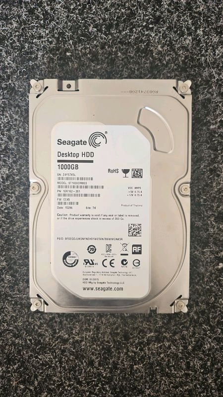 Seagate 1TB HDD