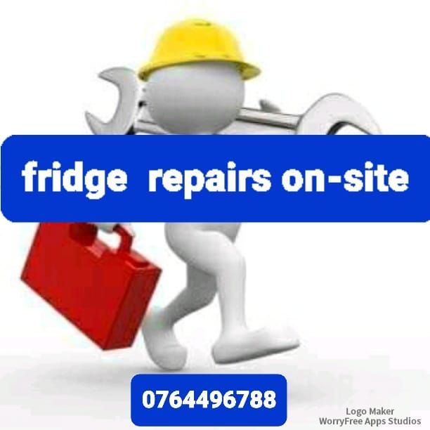 The fridge doc regassing n repairs onsite same day