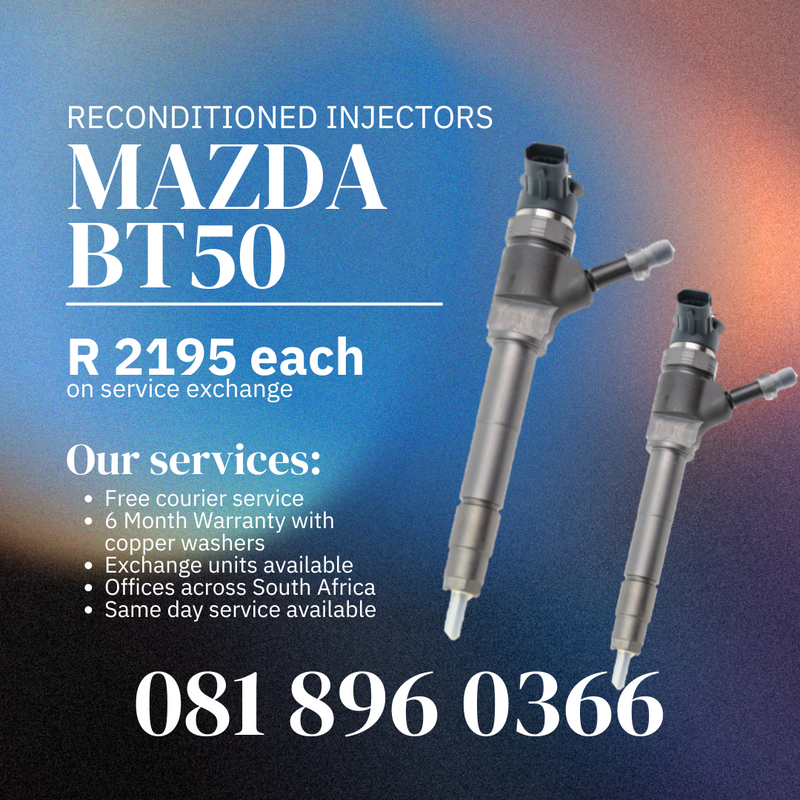 MAZDA BT50 DIESEL INJECTORS FOR SALE ON EXCHANGE