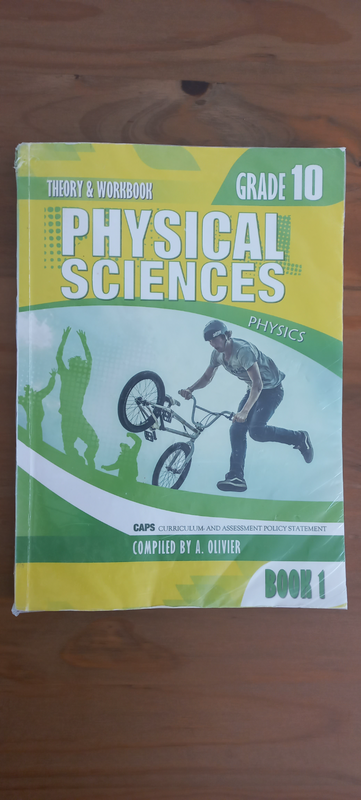 Grade 10 Book (Physical Sciences - Book 1)