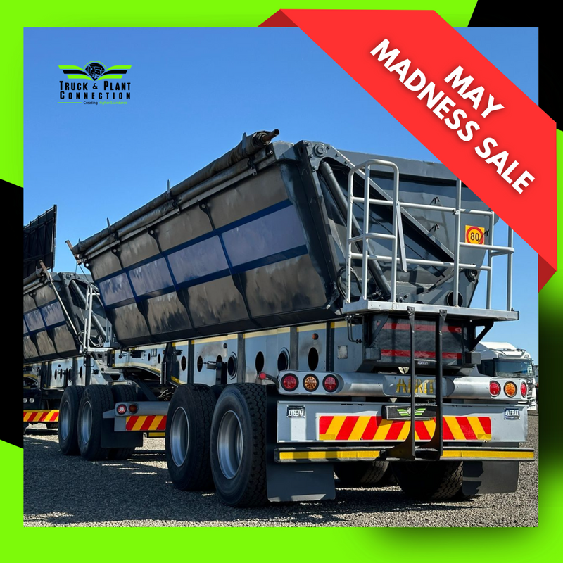 MAY MADNESS SALE: 2017 AFRIT 40M3 SIDE TIPPER (#4728 / #4729)