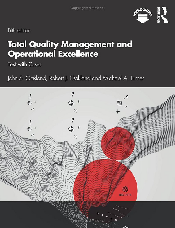 Total Quality Management and Operational Excellence Text with Cases - 5th edition