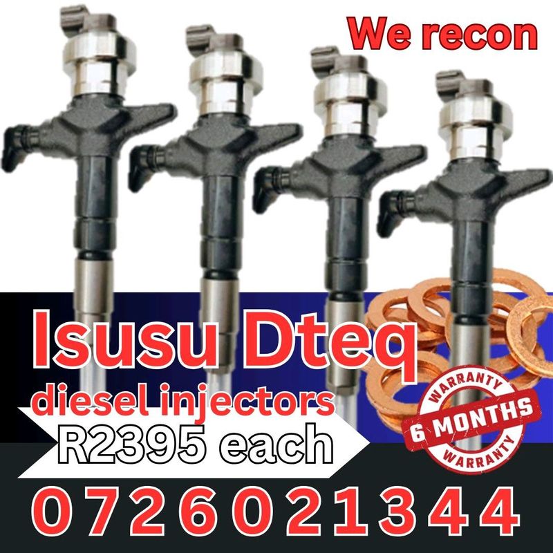 Isuzu Dtec Diesel Injectors for sale