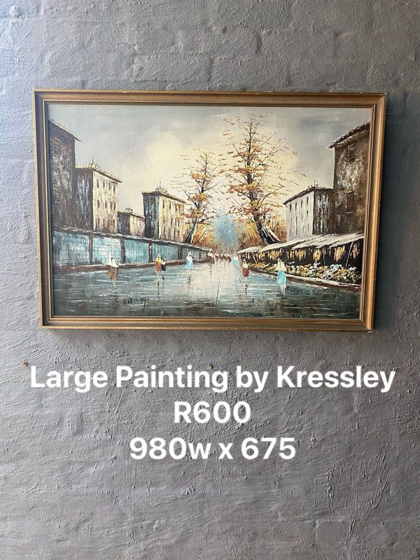 Large Original Painting byKressley