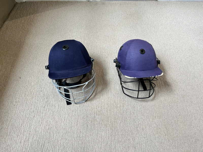 Cricket helmet (2) for youth (ages 8-14)